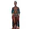 African black printed split swimsuit - Image 5