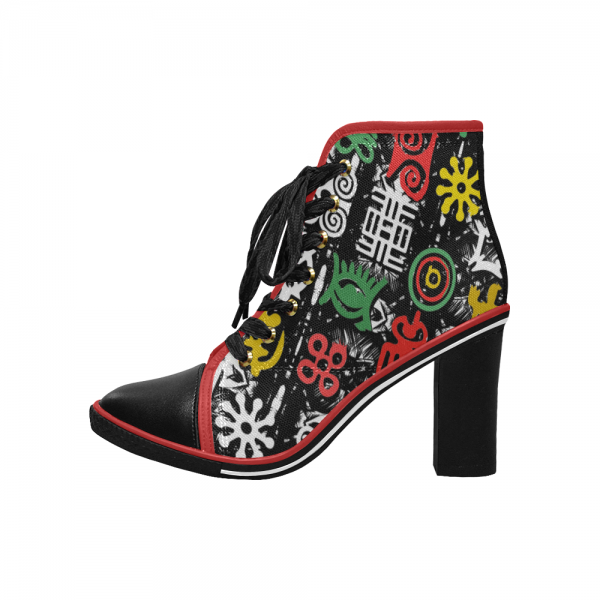 Jahbiz Rasta womens high heels