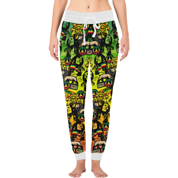 rasta womens Baggy Jamaican outfit pants