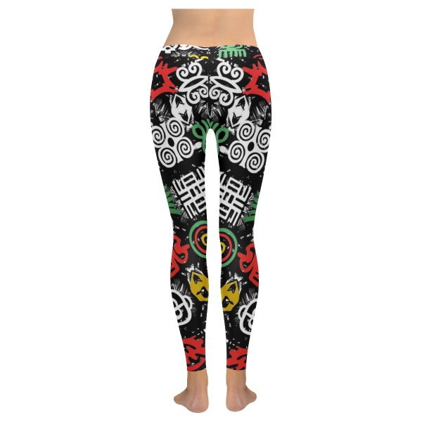 Rasta African Yoga Custom Leggings for women and Girls