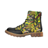 RastaReggae Winter Round Toe Men's Boots (Model 1402) - Image 2