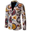 African inspired cotton print mens suit blazer - Image 8