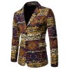 African inspired cotton print mens suit blazer - Image 6